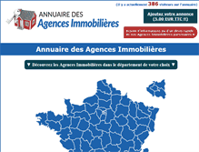 Tablet Screenshot of les-agences-immo.fr